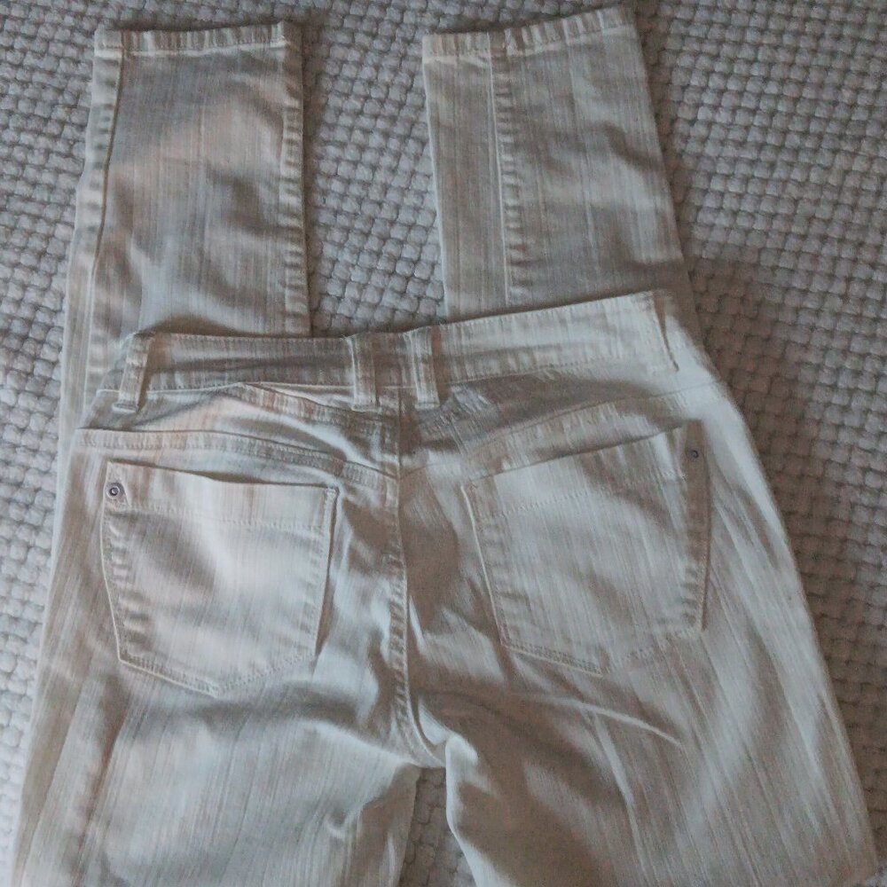 Forever 21 White Denim Jeans Size 26 Vintage Skinny